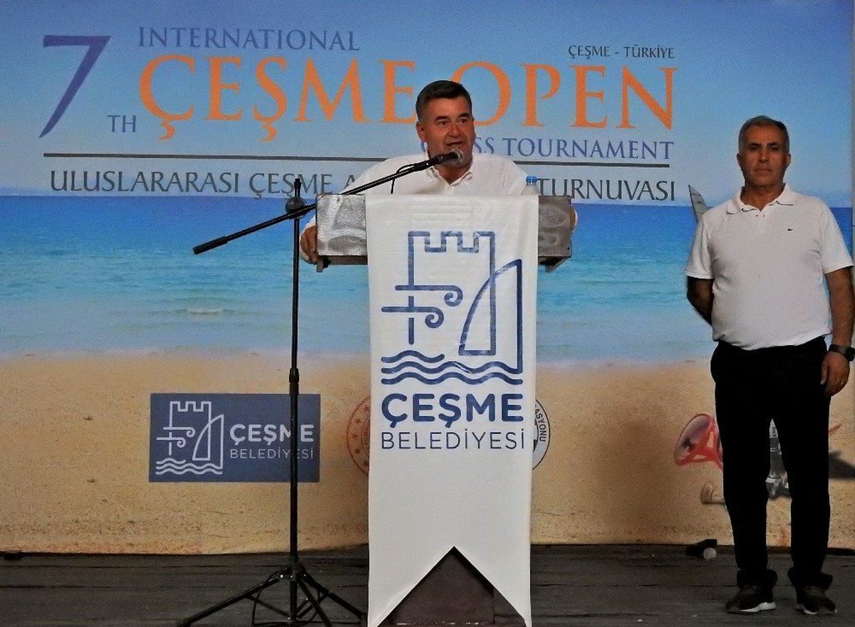 7. Uluslararası Çeşme Açık Satranç Turnuvası başladı