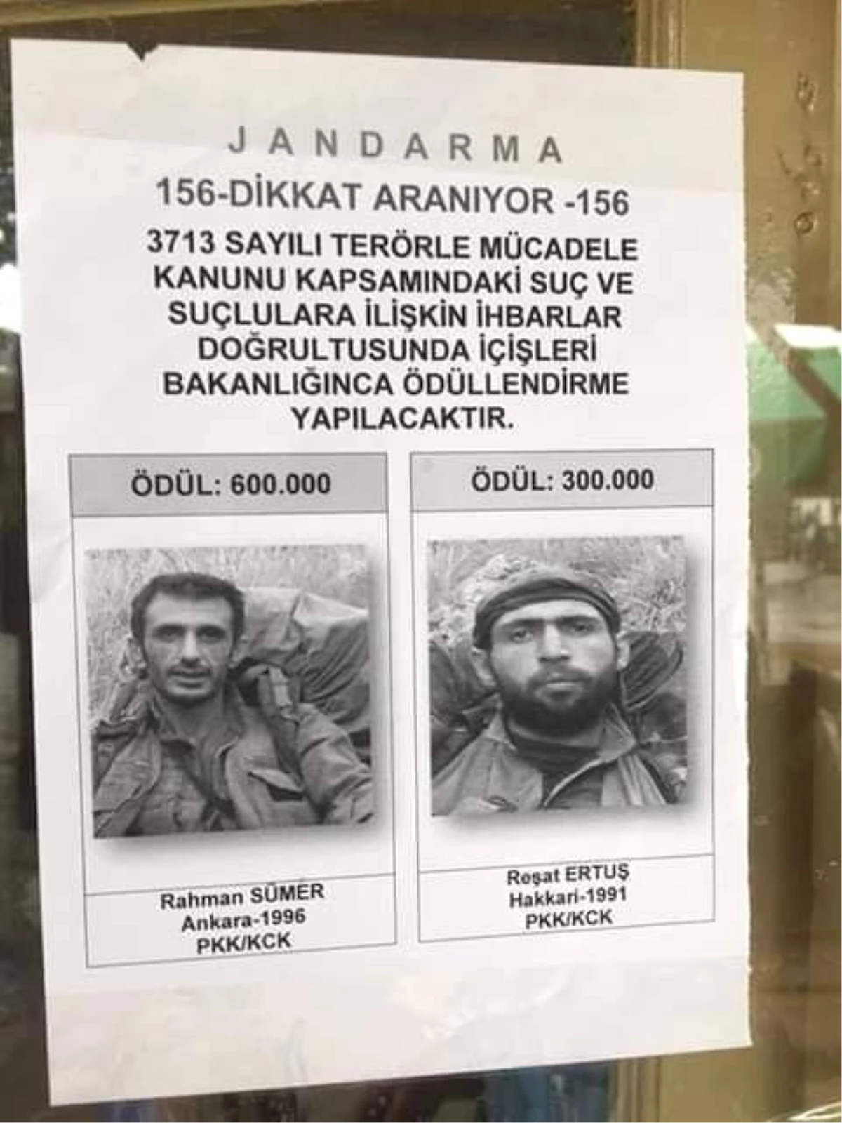Asker Doğu Karadeniz\'de iki PKK\'lının peşinde