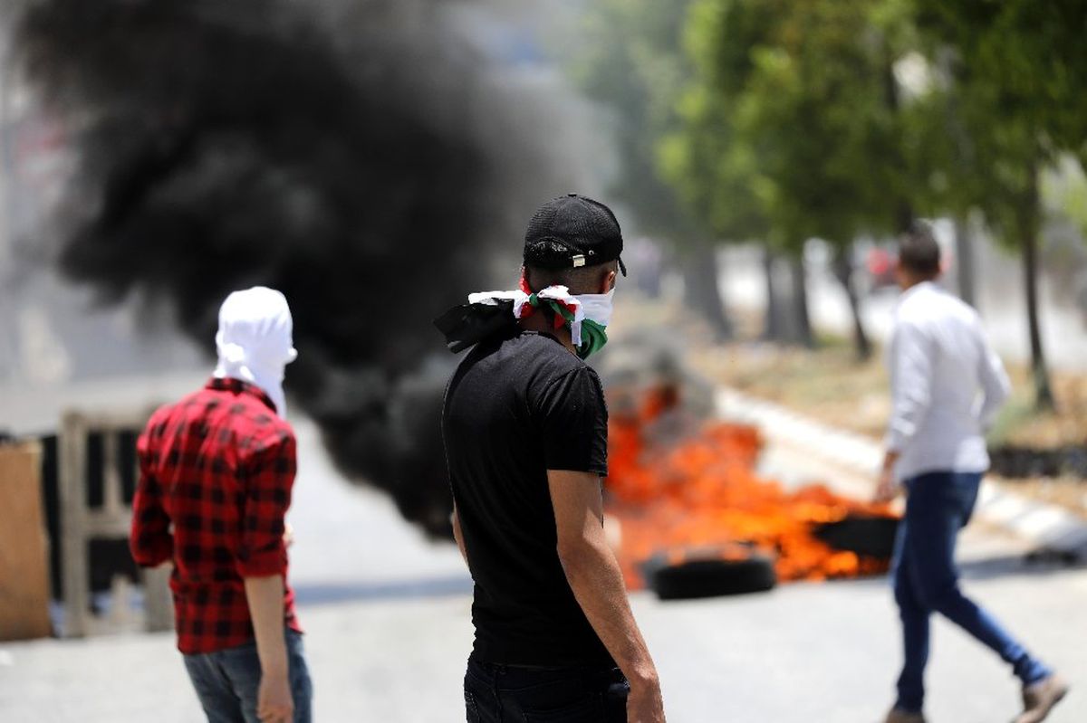 Bahreyn\'deki çalıştaya karşı Batı Şeria\'da protesto