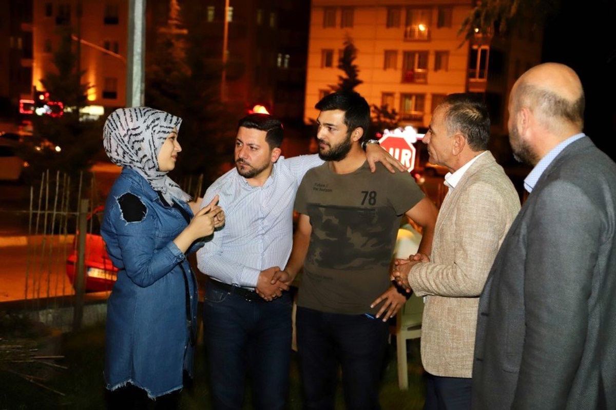 Başkan Rasim Arı, Nevşehir sokaklarında