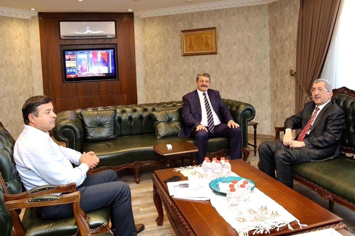 Başkan Vergili, Akın\'a başarılar diledi