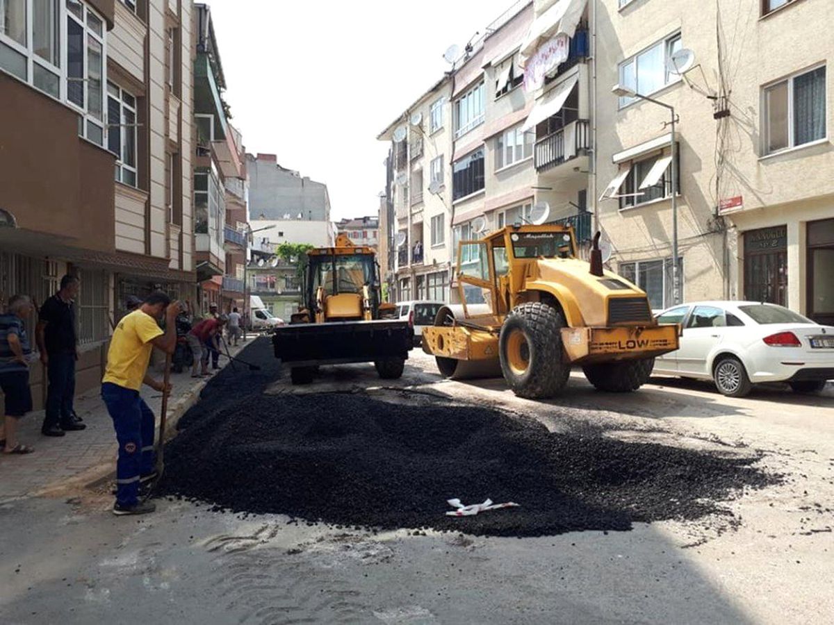 Erdek\'te doğalgaz çalışmalarına devam