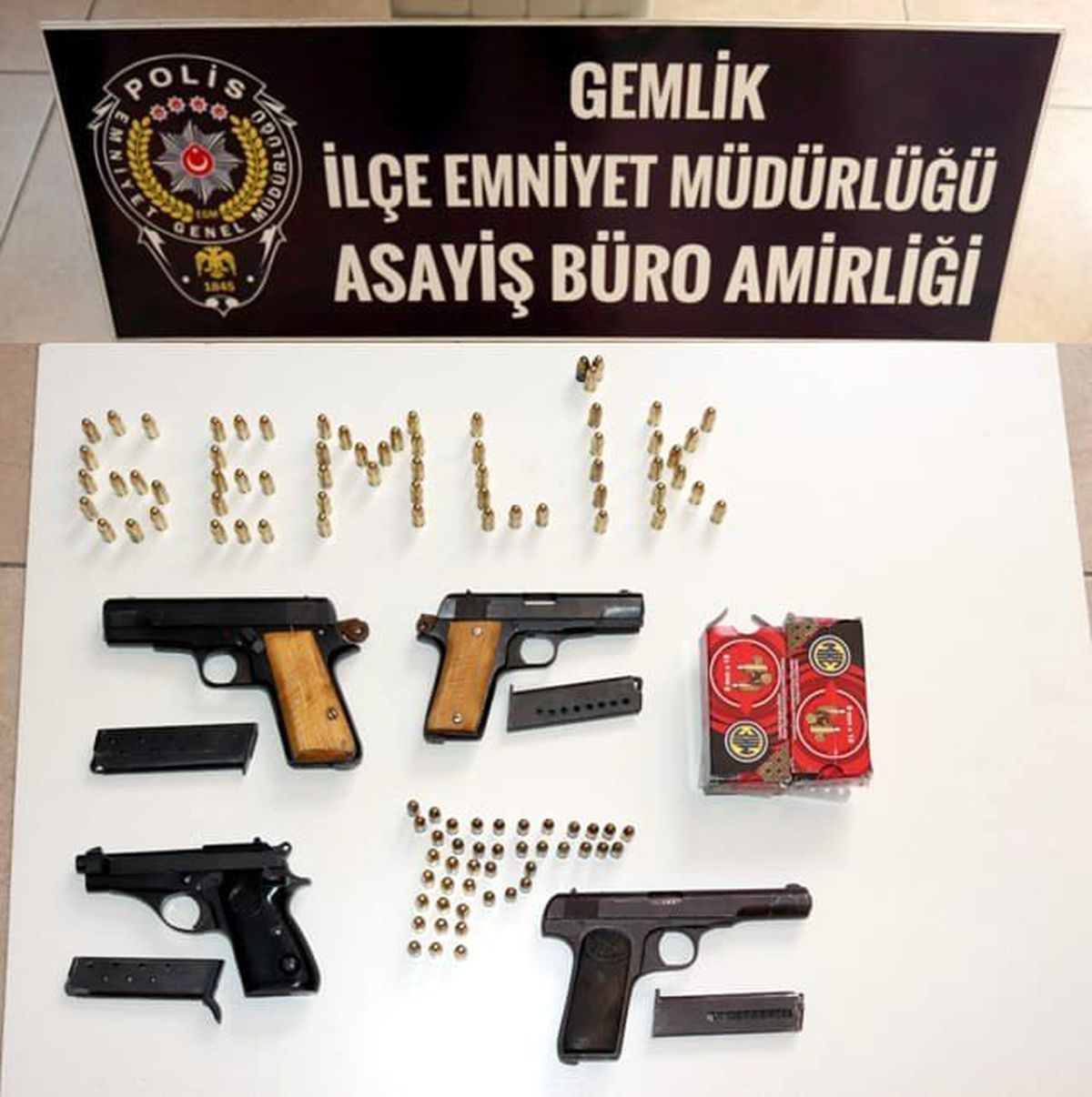 Gemlik\'te silah operasyonu
