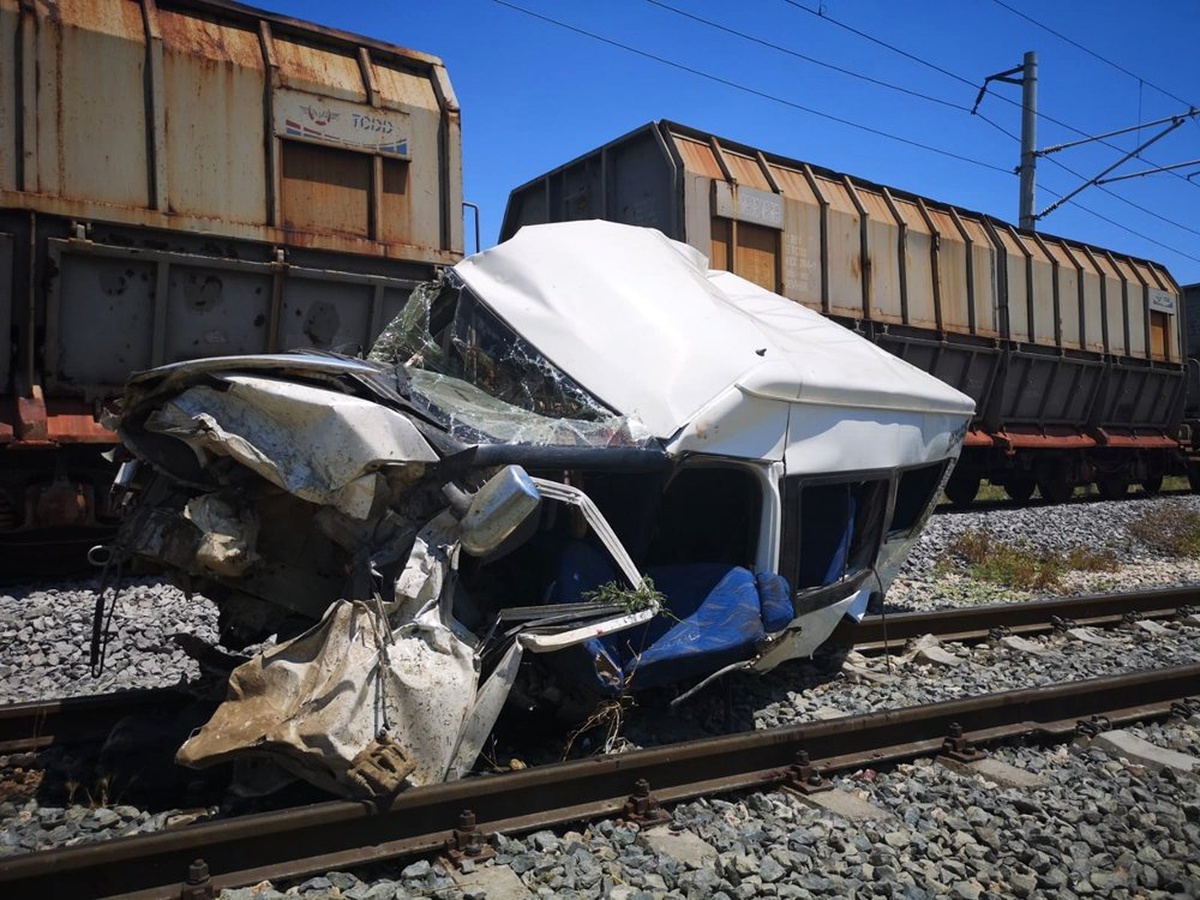 Mersin\'de tren kazası: 1 ölü, 4 yaralı