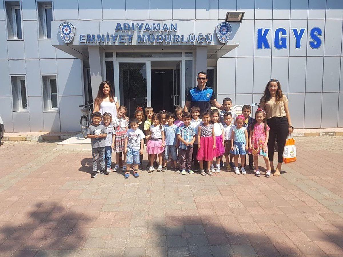 Minikler emniyeti gezdi