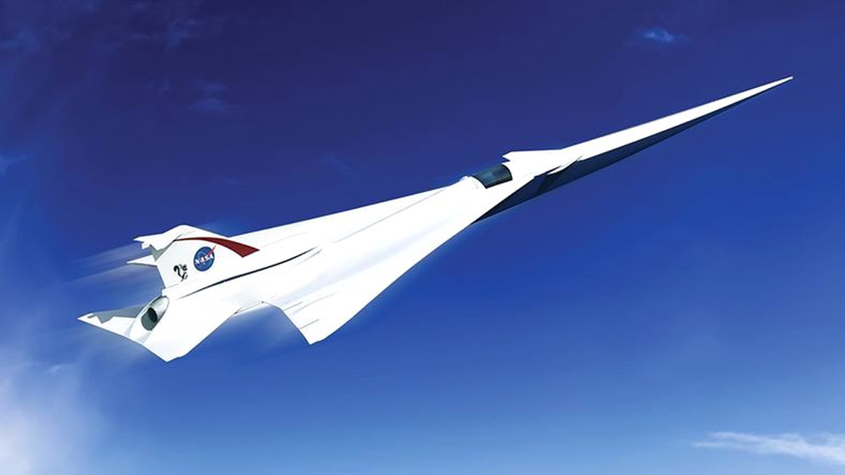 NASA\'nın Yeni Süpersonik Jeti, Sessiz Sedasız 1770 KM/S Hız Yapacak