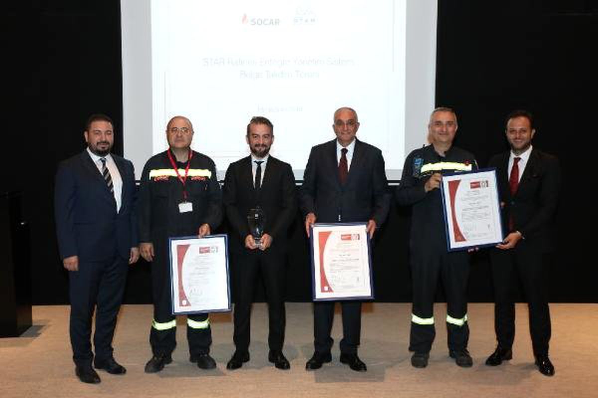Star Rafineri uluslararası standartlara uygunluğunu belgeledi