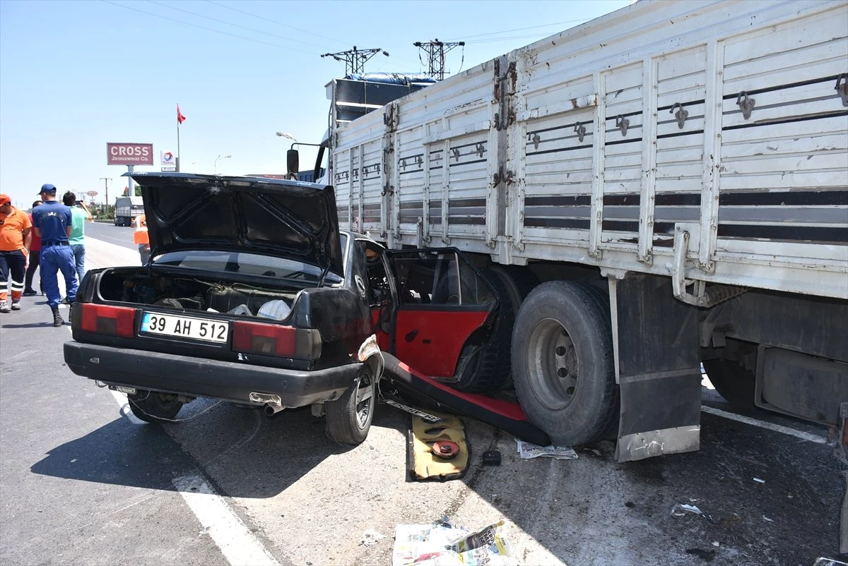 Tekirdağ\'da trafik kazası: 1 ölü, 3 yaralı
