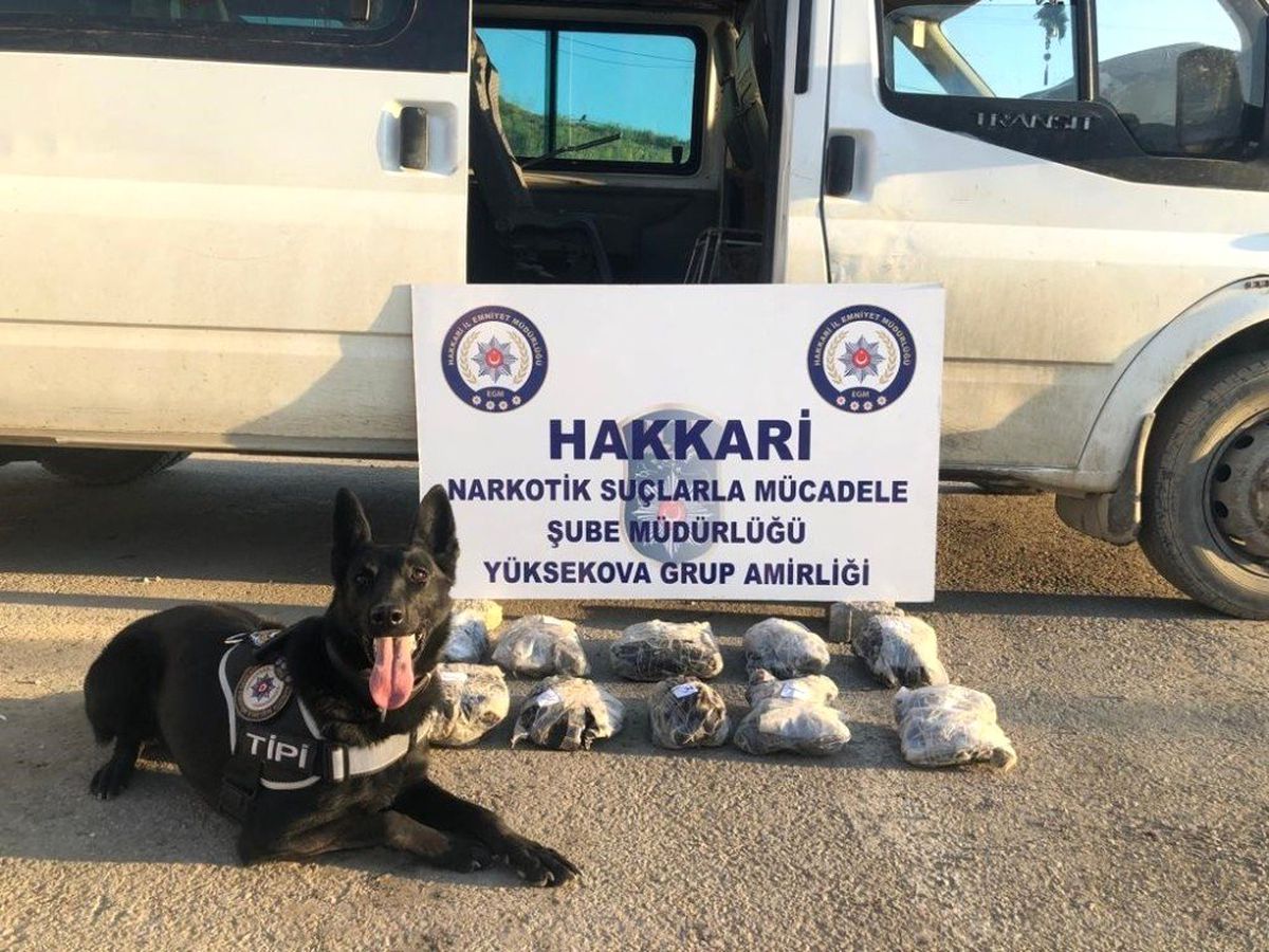 Yüksekova\'da 23 kilo uyuşturucu ele geçirildi