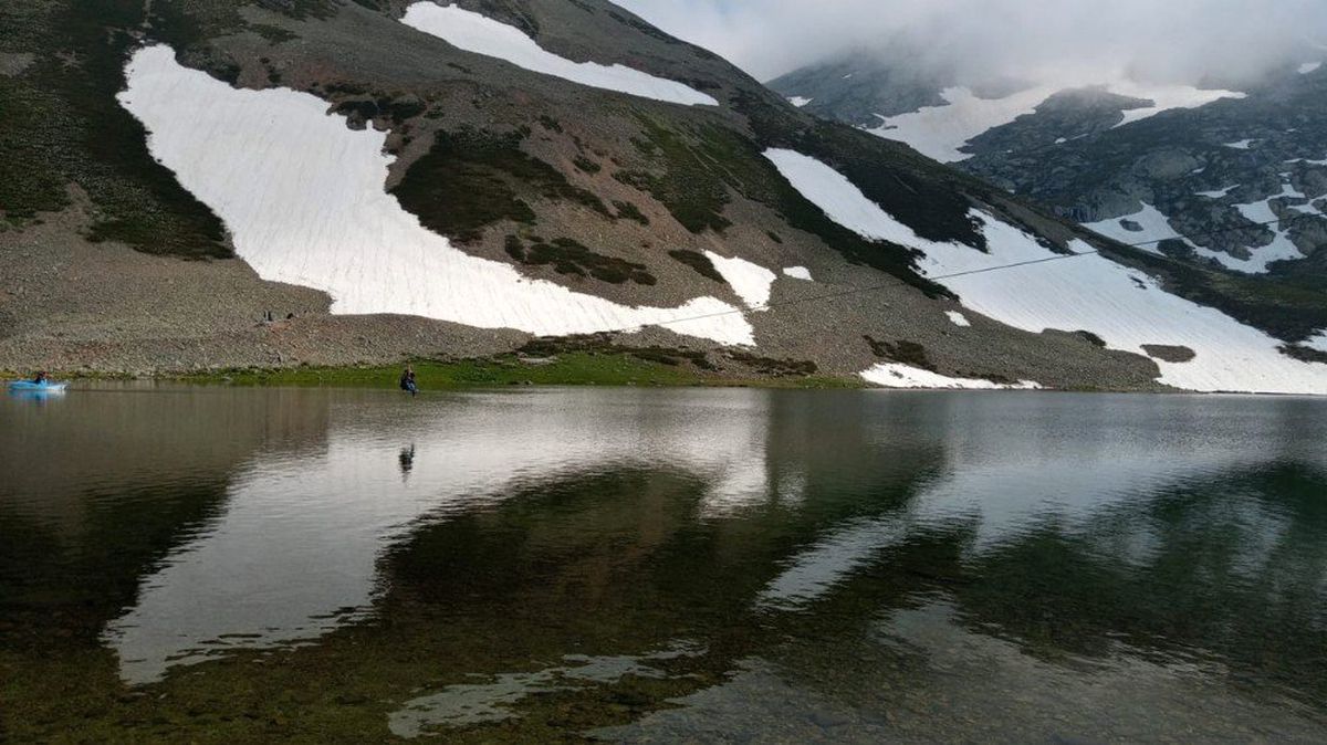 2400 rakımda deniz bisikleti ve zipline keyfi
