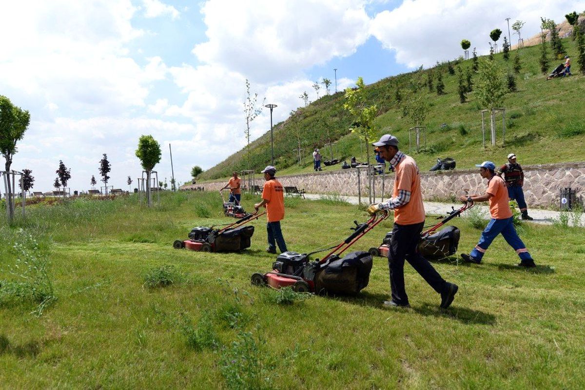 Altındağ\'da parklara yoğun bakım