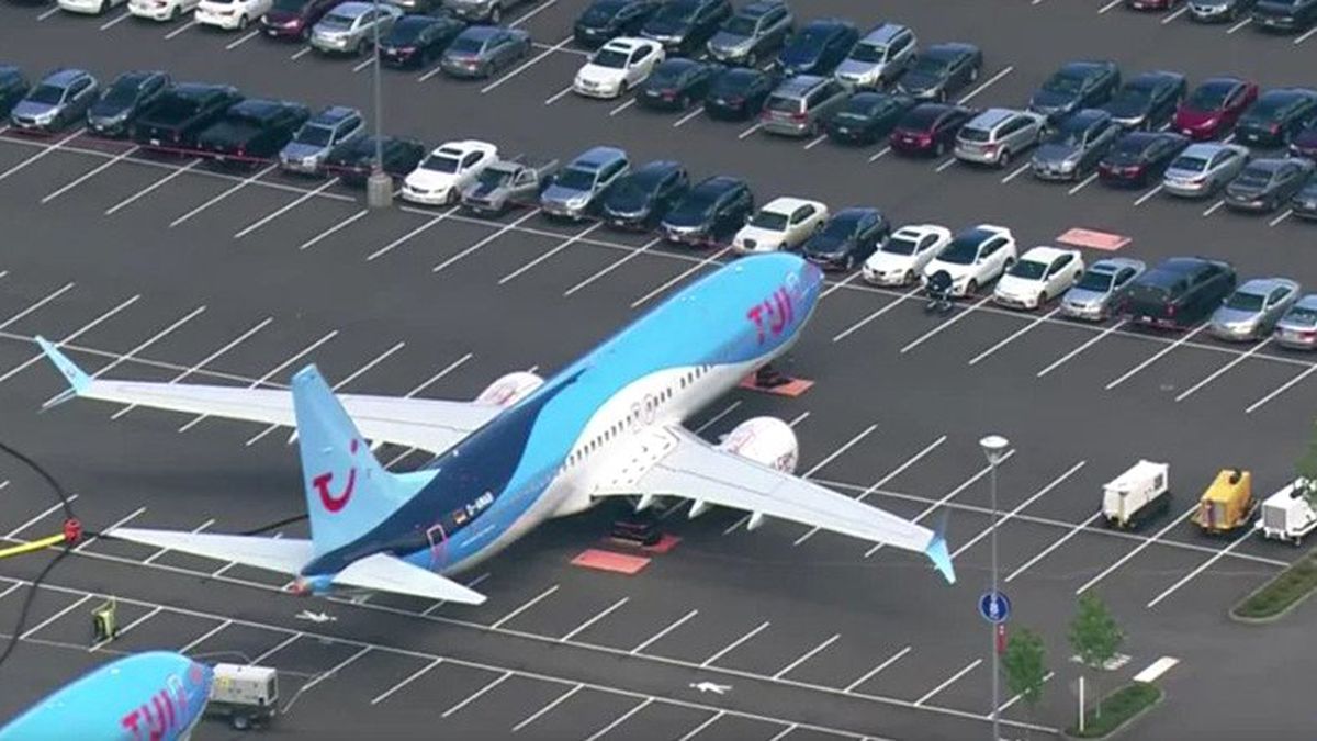 Boeing, Uçuş Yasağı Bulunan 737 Max\'lere Otopark Bulamıyor (Video)