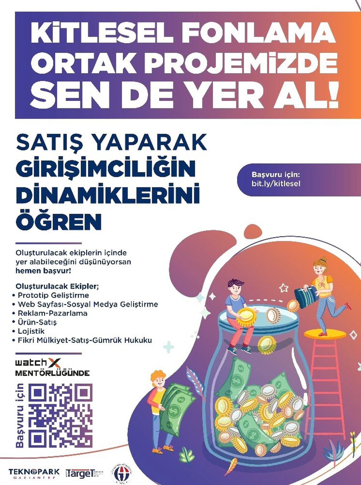 Girişimcilik kitlesel fonlamayla öğretilecek