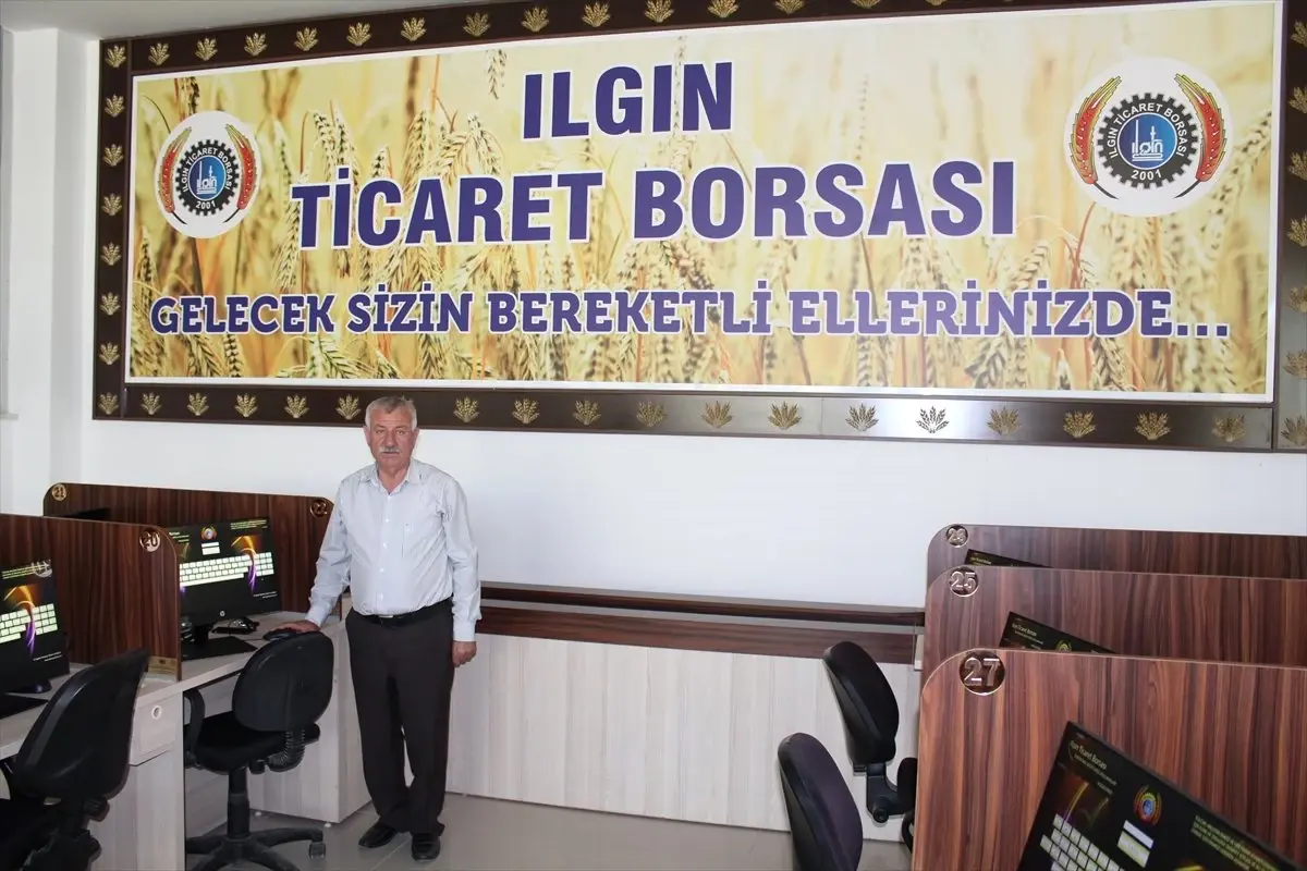 Ilgın Ticaret Borsası Elektronik Satış Salonu hizmete girdi