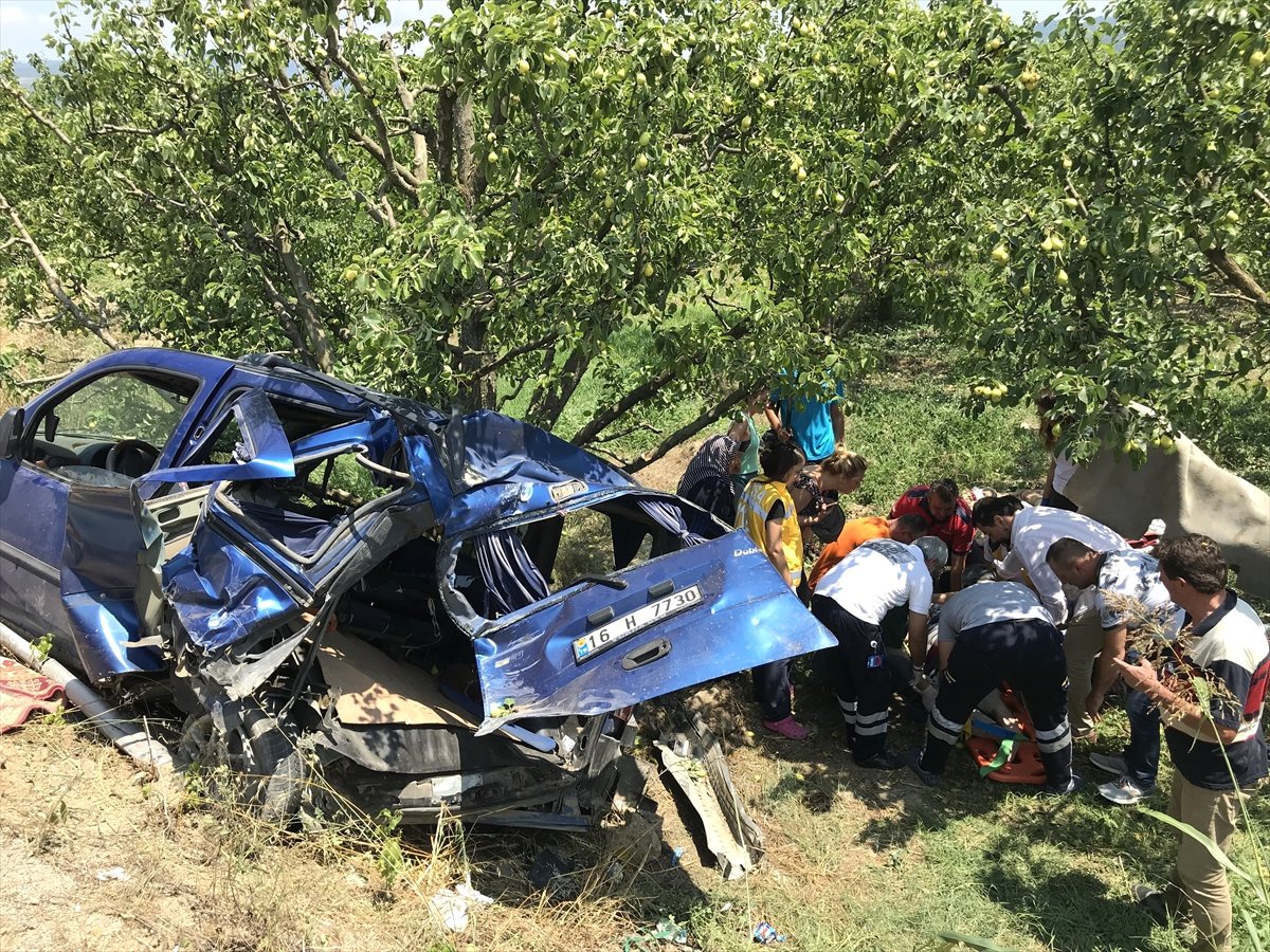 İznik\'te trafik kazası: 1 yaralı
