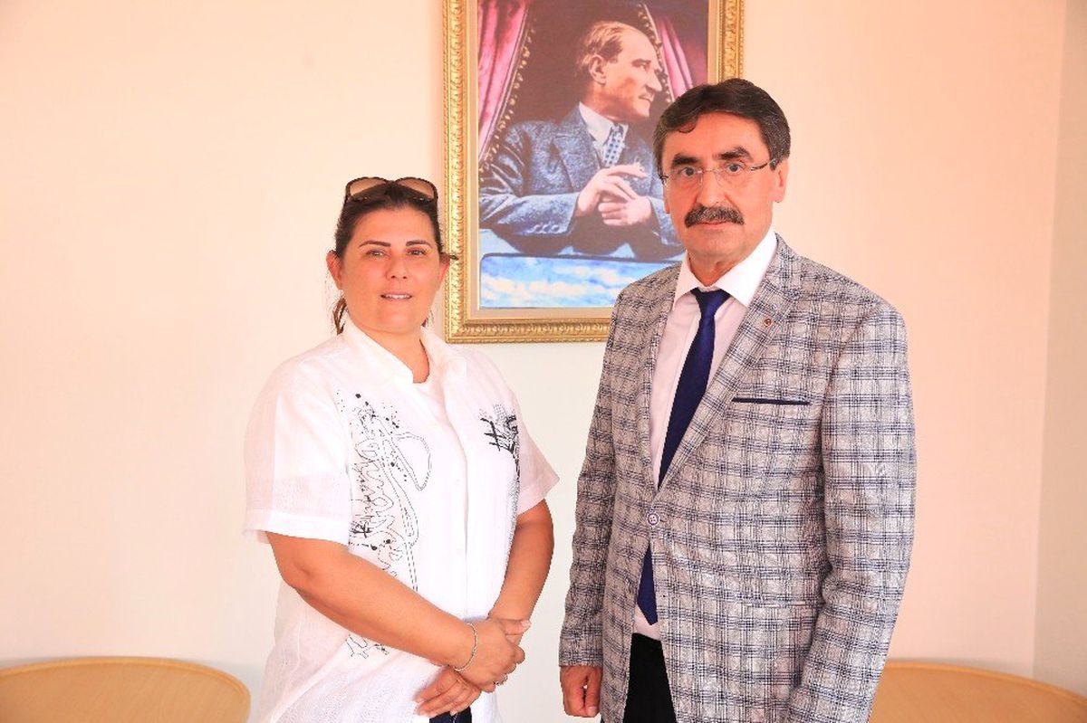 Karacasu Belediye Başkanı İnal, Başkan Çerçioğlu\'nu ziyaret etti