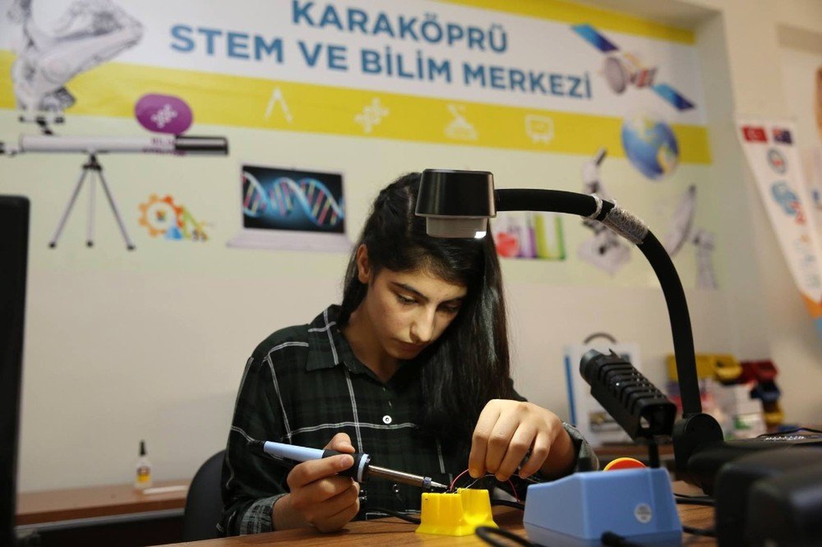 Karaköprü STEM Merkezi Avrupa\'nın en iyisi