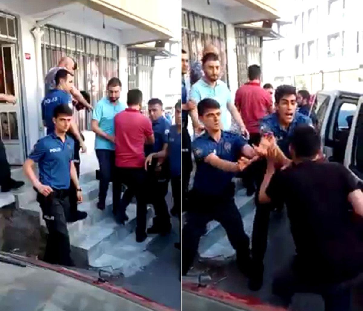 Kartal\'da tacizciye linç girişimi kamerada