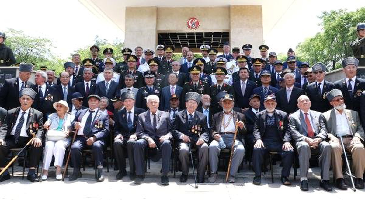 Kore\'de savaşan Türk askerleri anıldı