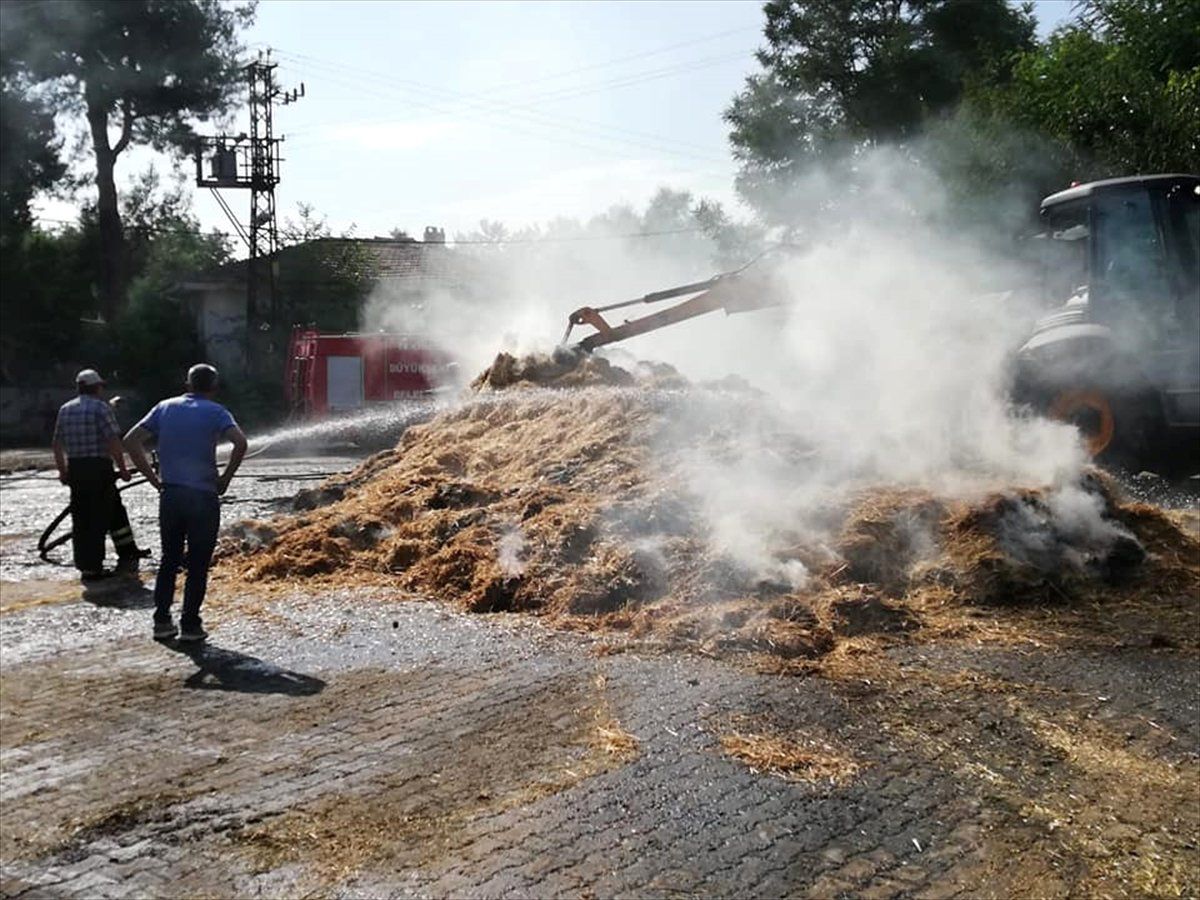 Malkara\'da traktör yangını