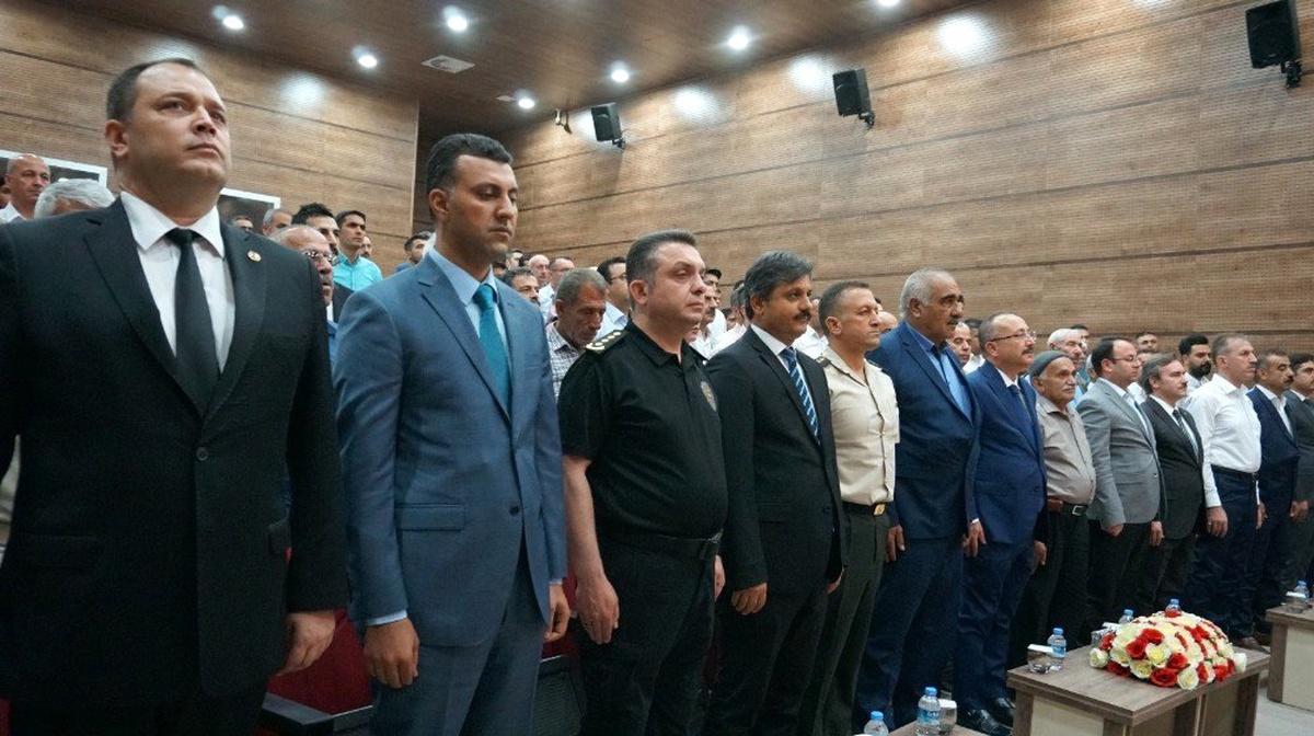 Siirt\'te Kıbrıs gazilerine madalya ve berat tevcih töreni düzenlendi
