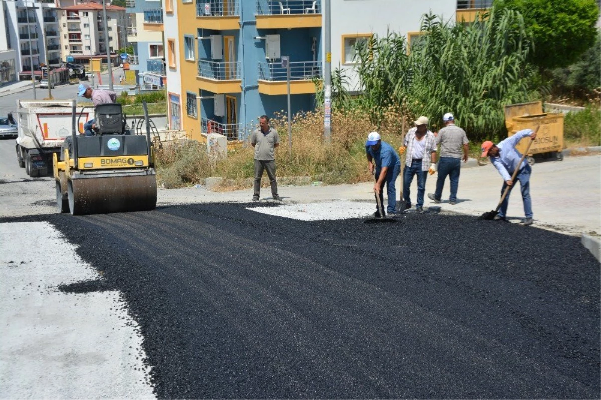 Söke Belediyesinden 5 ayrı noktada yol çalışması