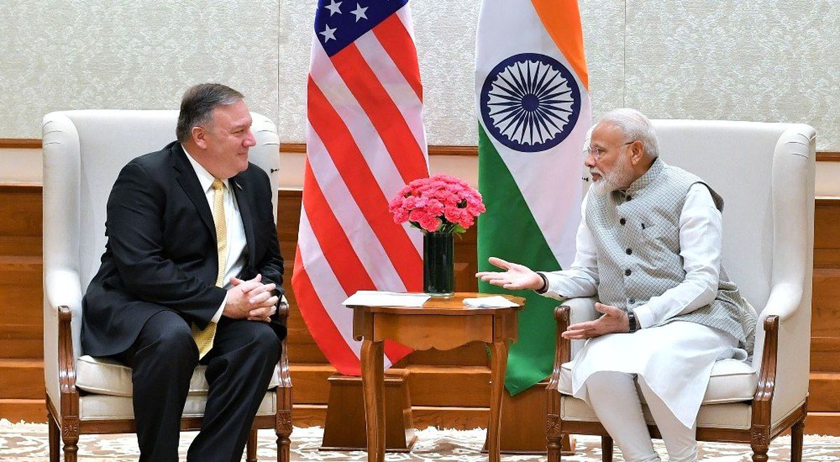 ABD Dışişleri Bakanı Pompeo, Hindistan Başbakanı Modi ile bir araya geldi