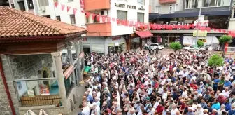 Araklı'daki selde hayatını kaybeden 78 yaşındaki vatandaş son yolculuğuna uğurlandı