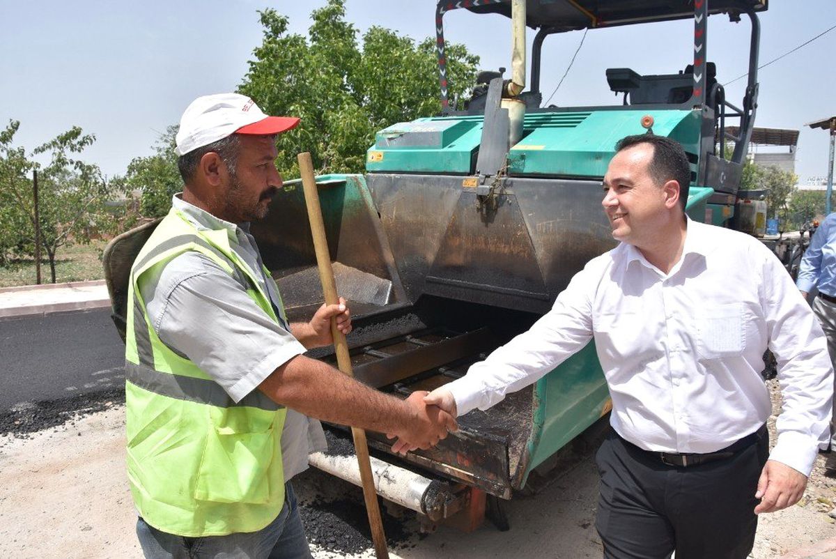 Başkan Dutlulu, asfalt sözünü tutuyor