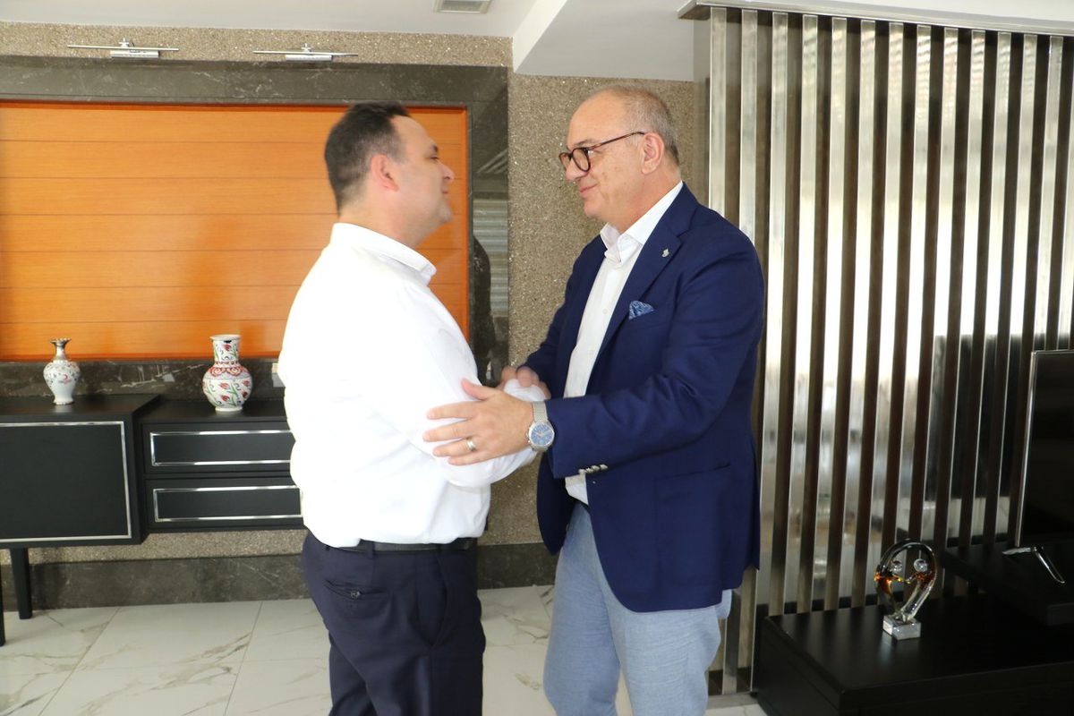 Başkan Ergün İşyurtları Kurum Başkanını Ağırladı