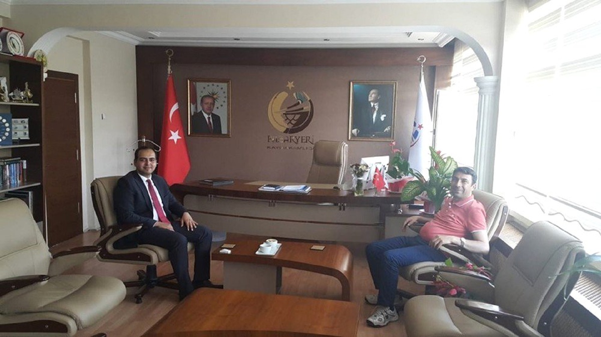 Cumhuriyet Başsavcısı Yılmaz, Kaymakam Güven\'i ziyaret etti