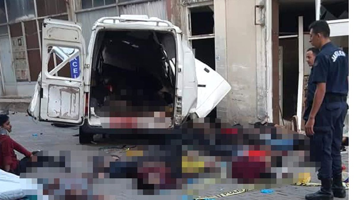Edirne\'de katliam gibi kaza: 10 ölü, 30 yaralı