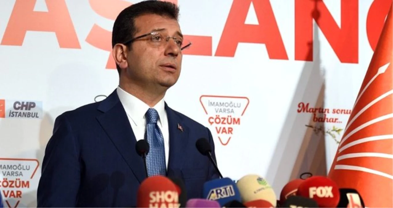 Ekrem İmamoğlu, başkanlık koltuğuna oturduğunda yapacağı ilk işi açıkladı