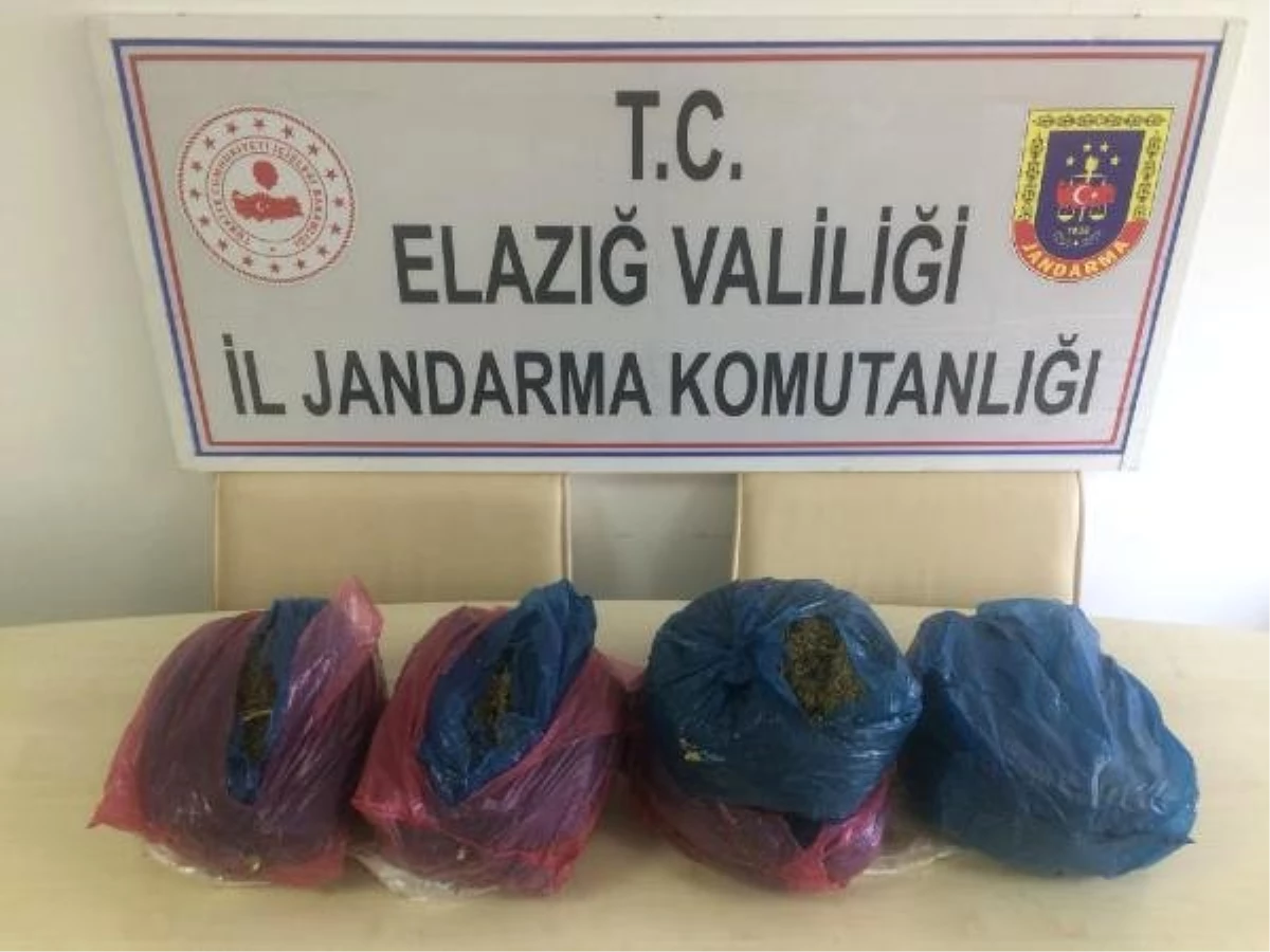 Elazığ\'da 6 kilo 650 gram esrar ele geçirildi