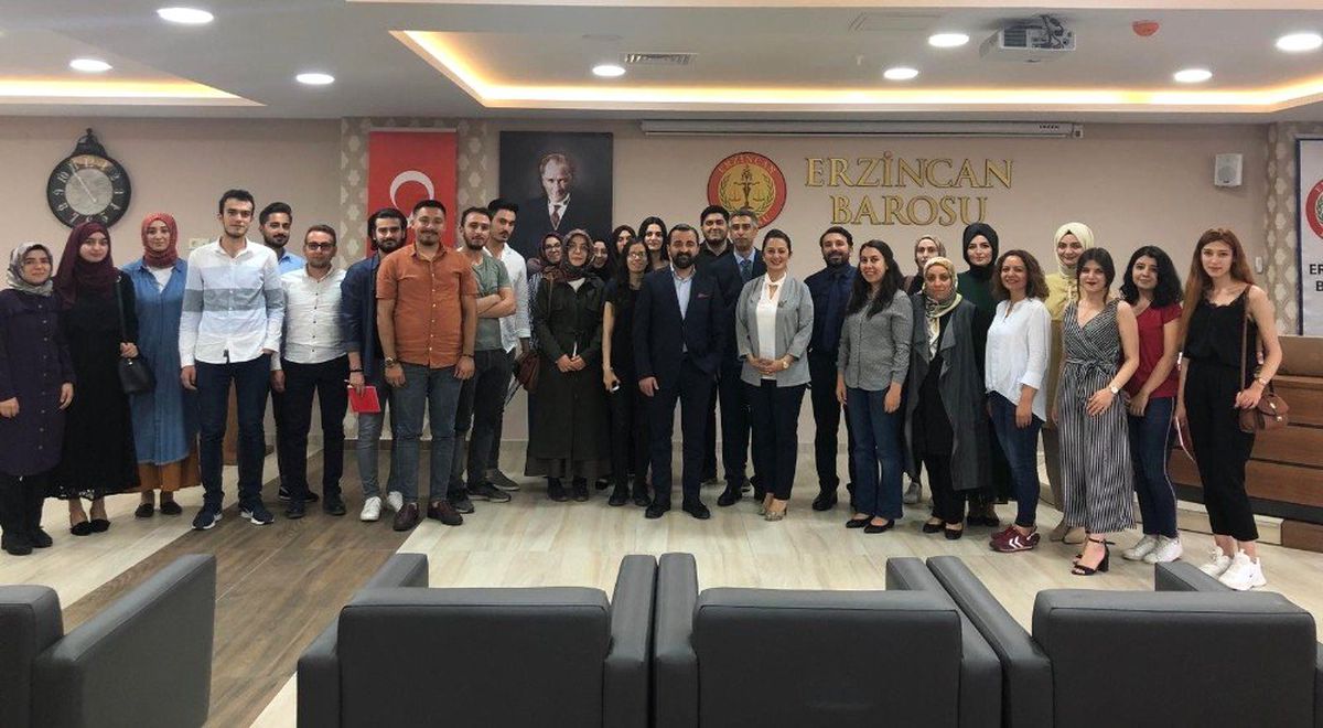 Erzincan\'da "Trafik ve İş Kazalarından Doğan Davalar ve Yargılama Usulü" konulu meslek içi eğitim...