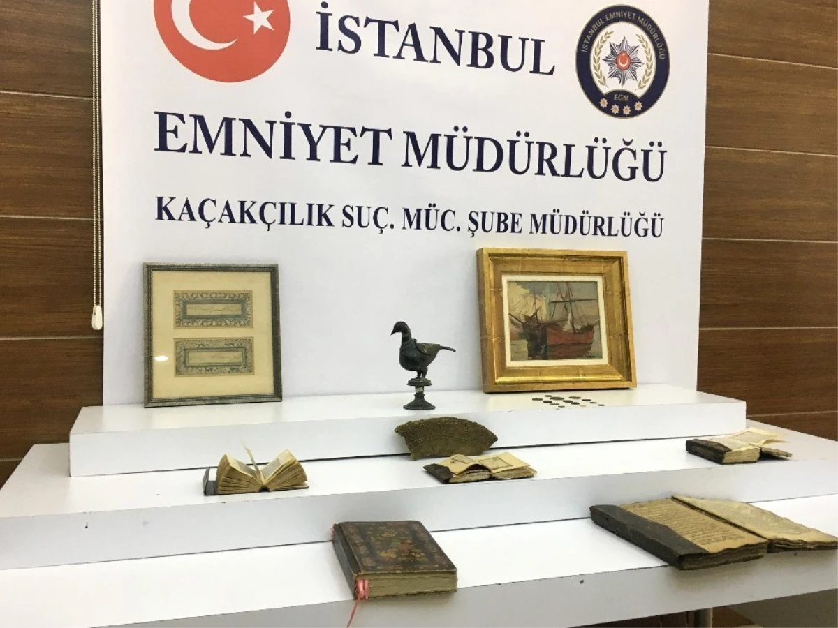 İstanbul\'da tarihi eser operasyonu