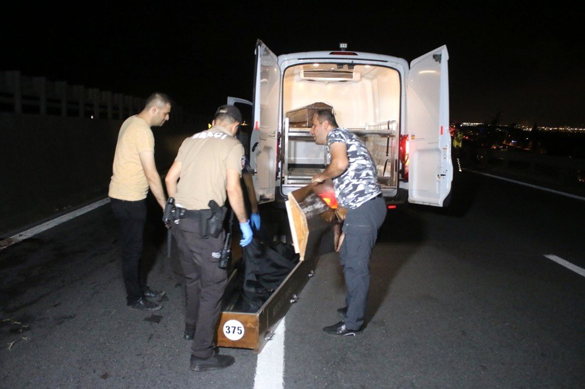 Kocaeli\'de TEM Otoyoluna giren şahıs feci şekilde öldü