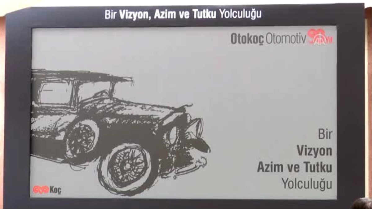 Otokoç Otomotiv\'in 90. yılına özel kitabı tanıtıldı