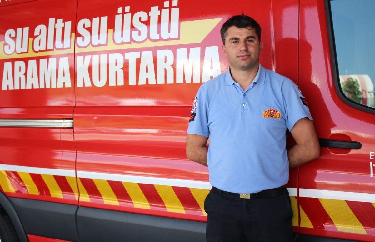(özel) Onlar karasal iklimin gönüllü balık adamları