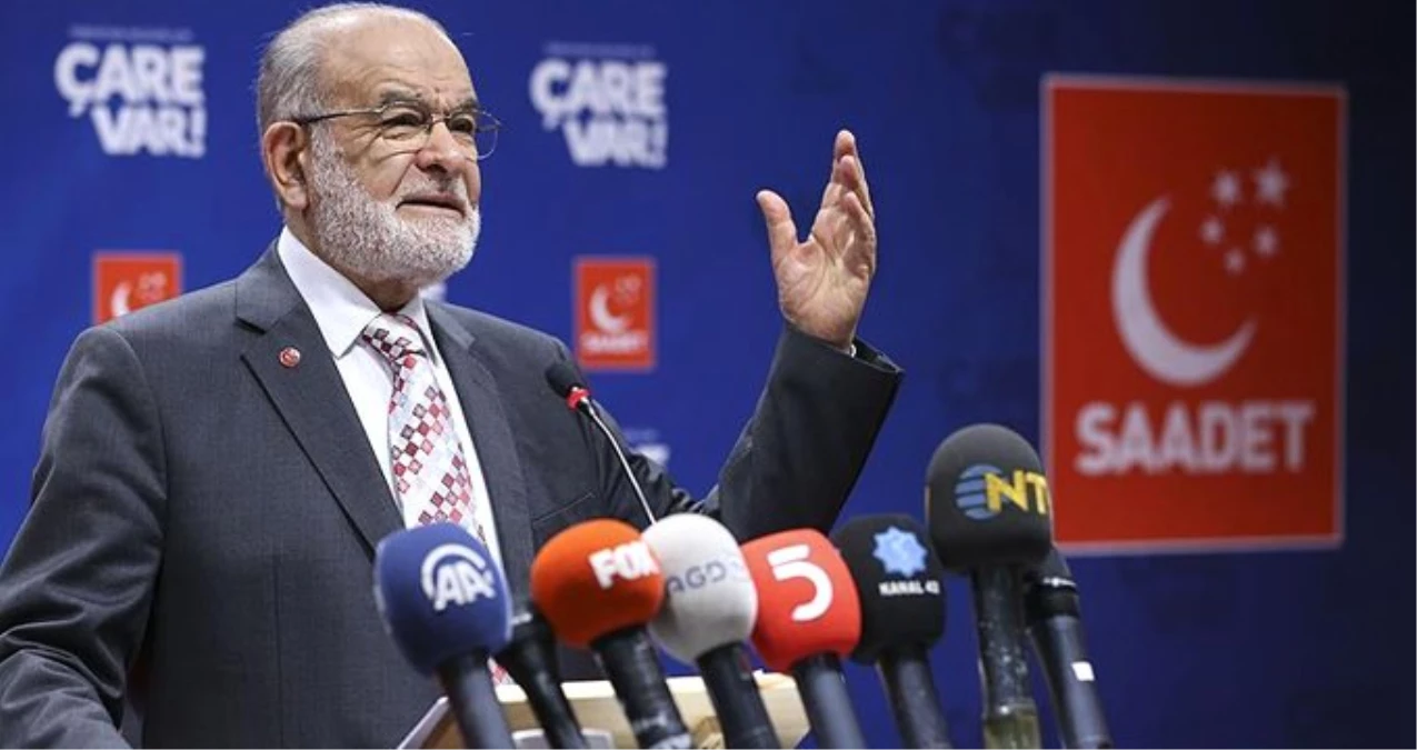 Saadet Partisi lideri Karamollaoğlu: AK Parti\'de kopuşlar başladı