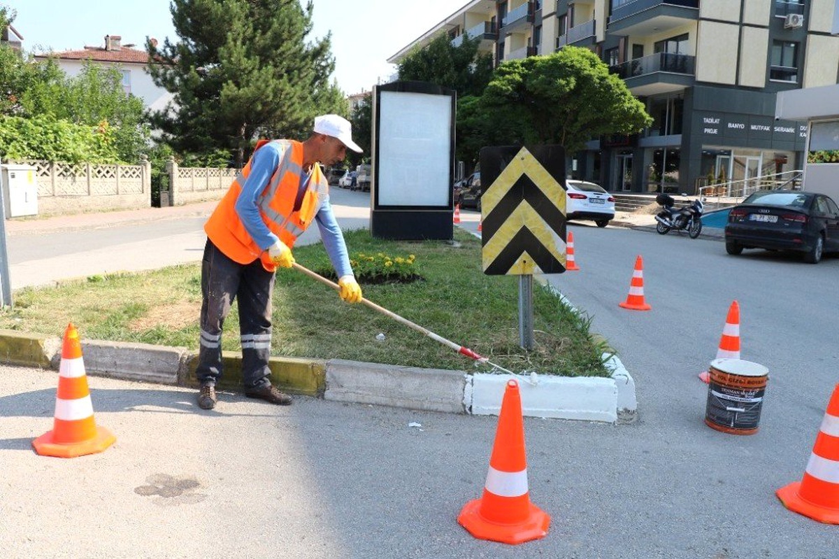 Safranbolu\'da caddelerde çalışmalar sürüyor