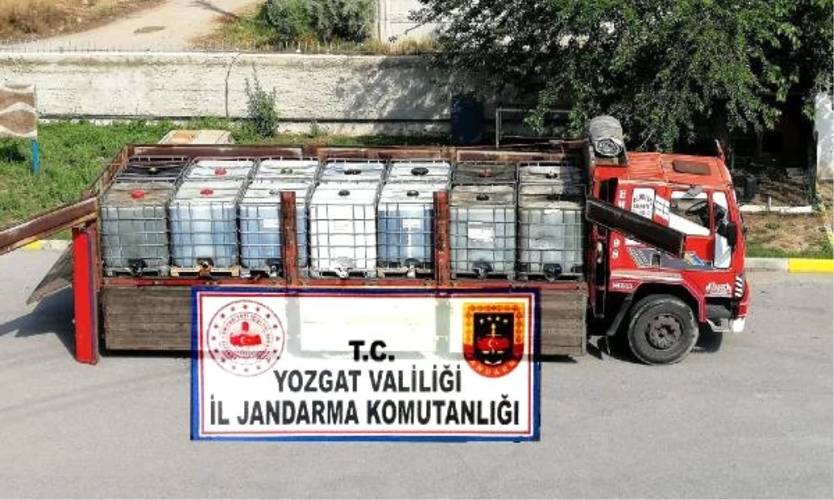 Yozgat\'ta 14 bin litre kaçak akaryakıt ele geçirildi