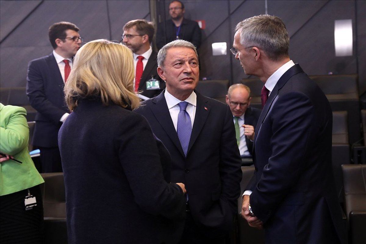 Bakan Akar NATO INF Oturumu\'na katıldı