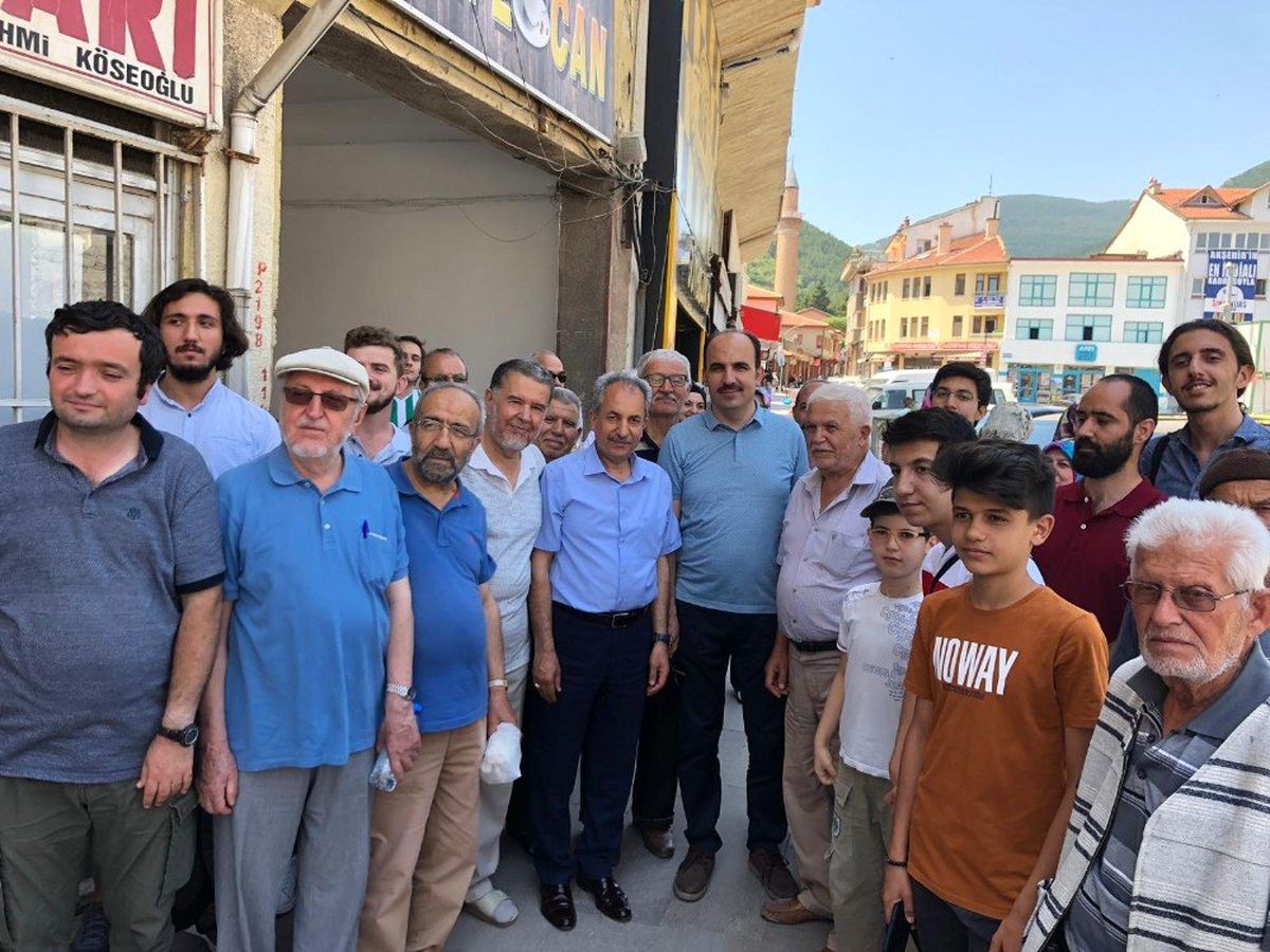 Başkan Altay\'dan Akşehir ilçesine ziyaret