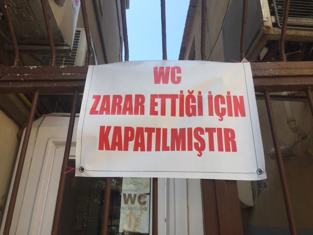 Bursa\'da umumi tuvalet iflas etti