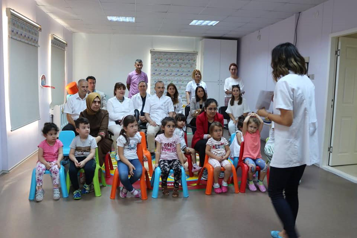 Dörtçelik\'te çocuklara ağız ve diş sağlığı eğitimi