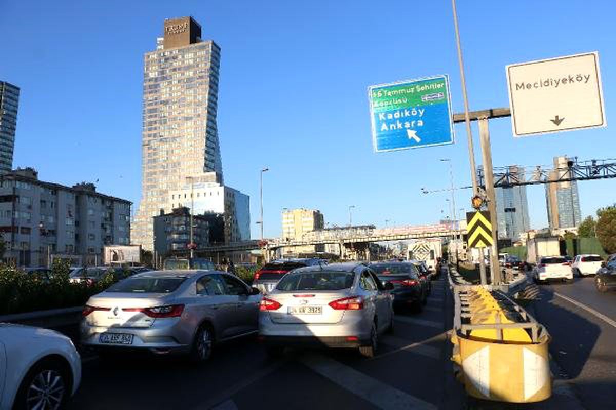 FSM\'deki çalışma İstanbul trafiğini etkiledi
