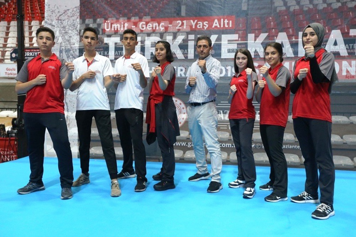 Gaziantep Büyükşehir Karate Takımı, Türkiye Şampiyonasında iddialı