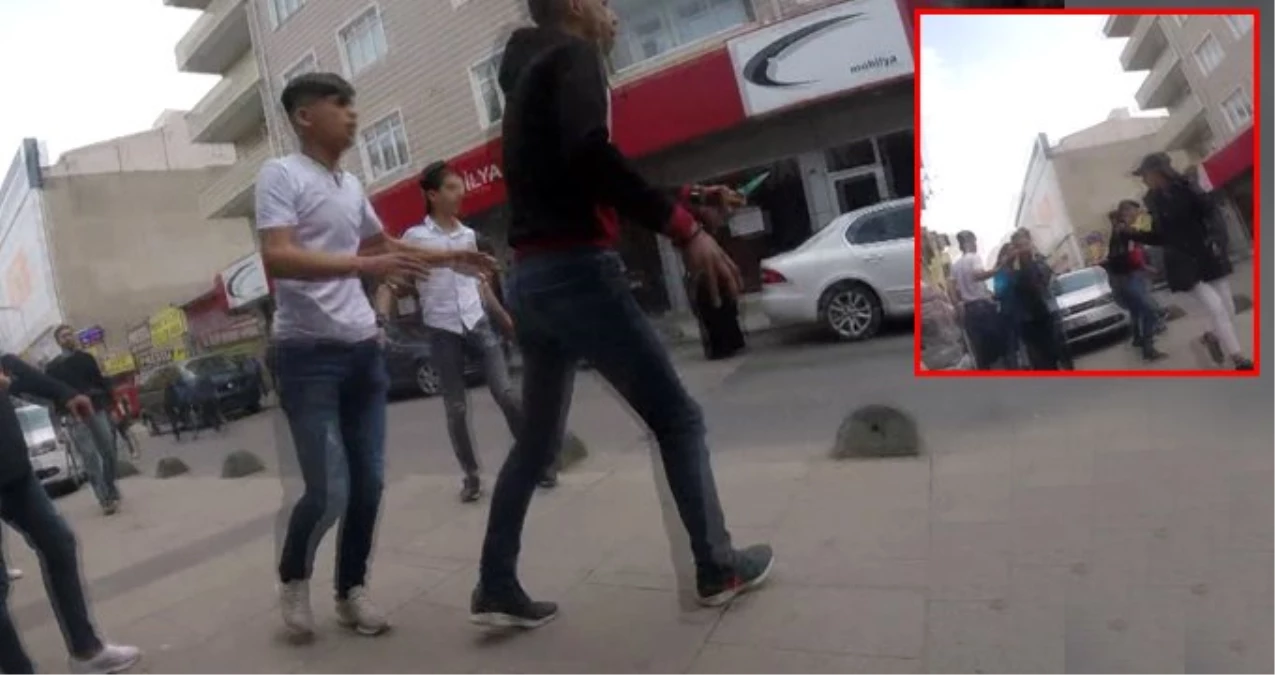 İstanbul\'da ortalık savaş alanına döndü! 30 genç bıçaklarla birbirine saldırdı