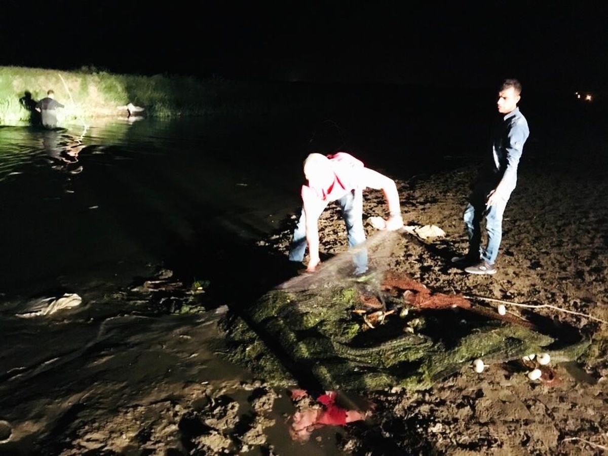 Kaçak avlanan bir ton 600 kilo balık yeniden suya bırakıldı